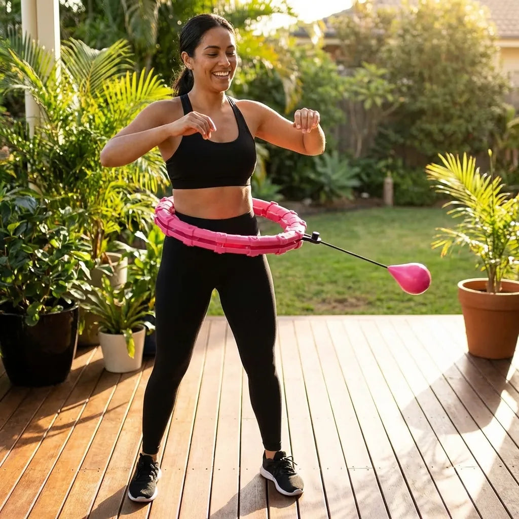 Detachable Professional Adjustable Exercise Hoop