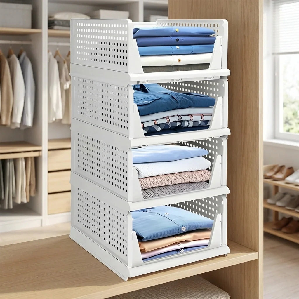 Stackable foldable closet drawers - factorybuy – MaxSmile