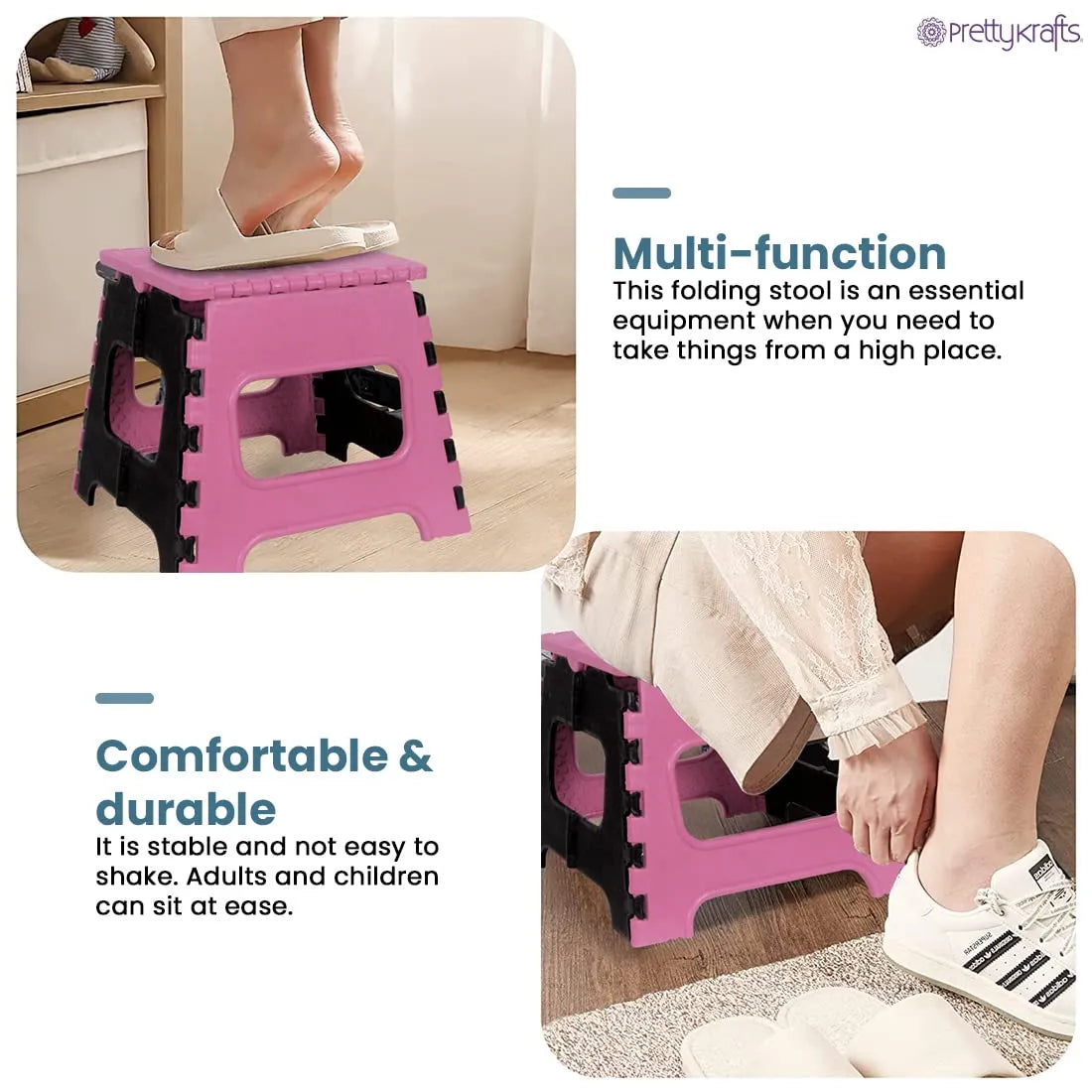 12 Inches Super Strong Folding Step Stool Home Accessories
