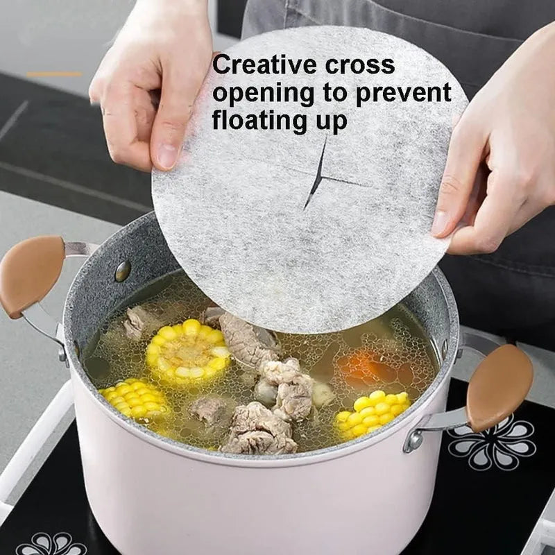 12 pcs Oil Absorption Paper Kitchenware
