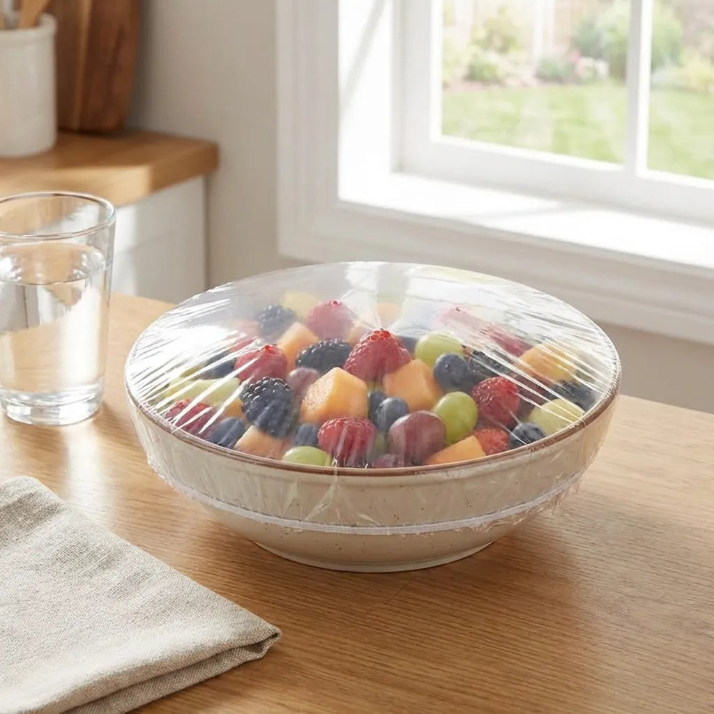 Plastic Bags - Reusable Elastic Food Storage (Pack of 2)