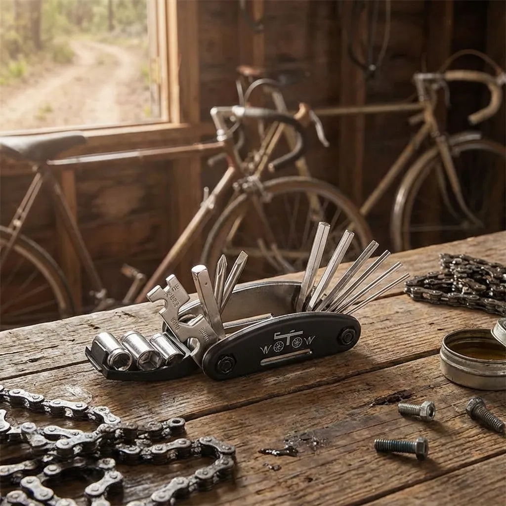16-in-1 Bike Repair Multi-Tool (Carbon Steel)