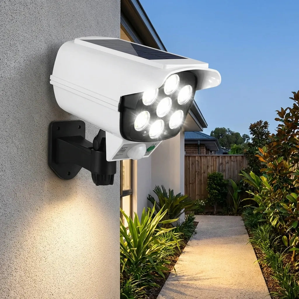 Solar Security Light Camera