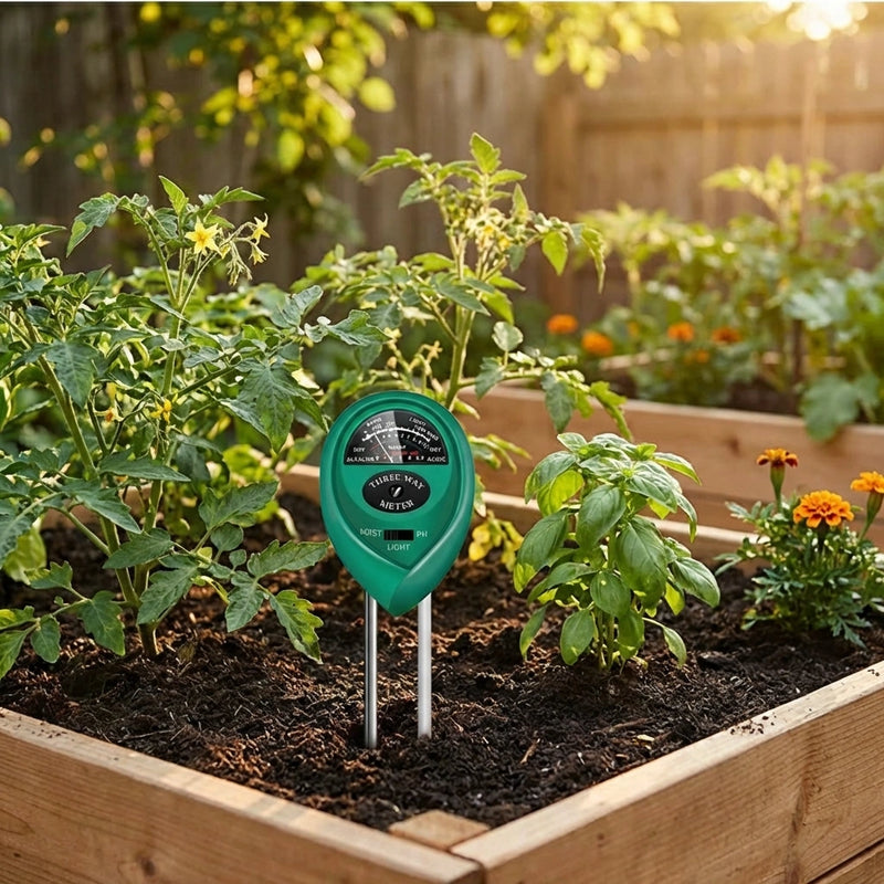 3-in-1 Soil Tester ( Moisture/pH/Light )