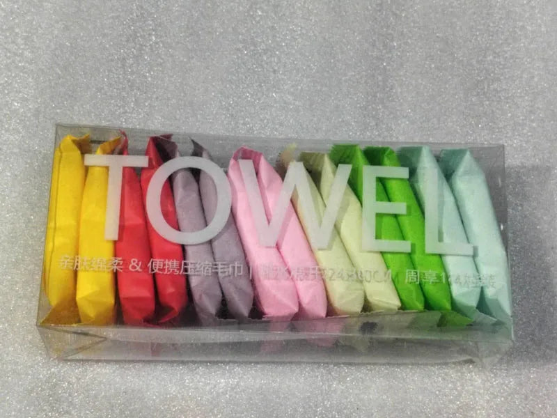 14 Pack Compressed Towels Tablets bathroom