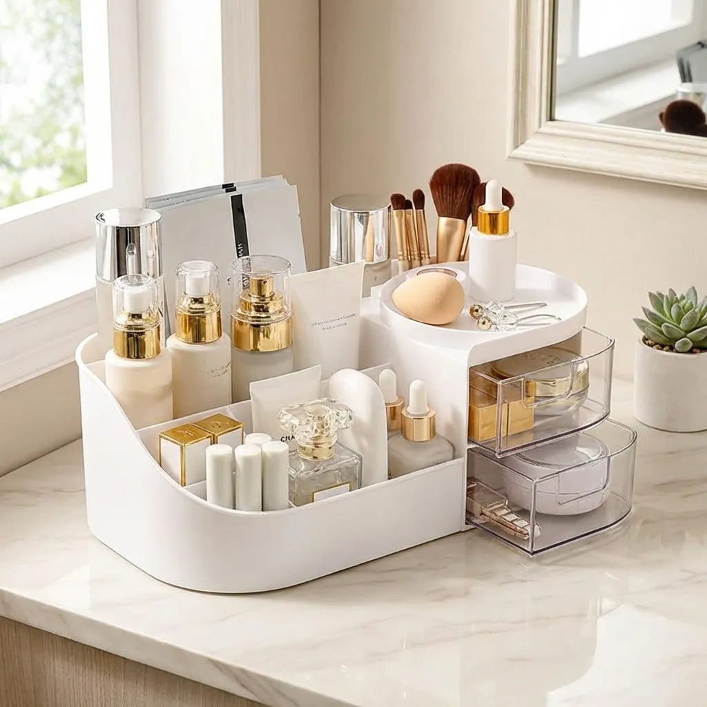 Plastic Vanity Storage Box