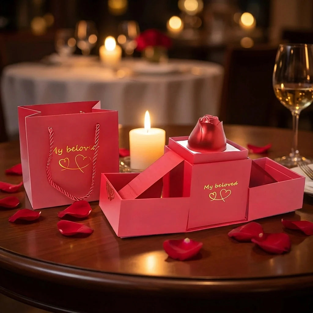 Eternal Rose Jewelry Box
