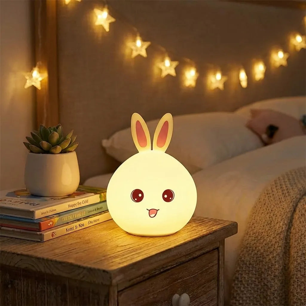 Rabbit Silicone Touch Sensor Night Light