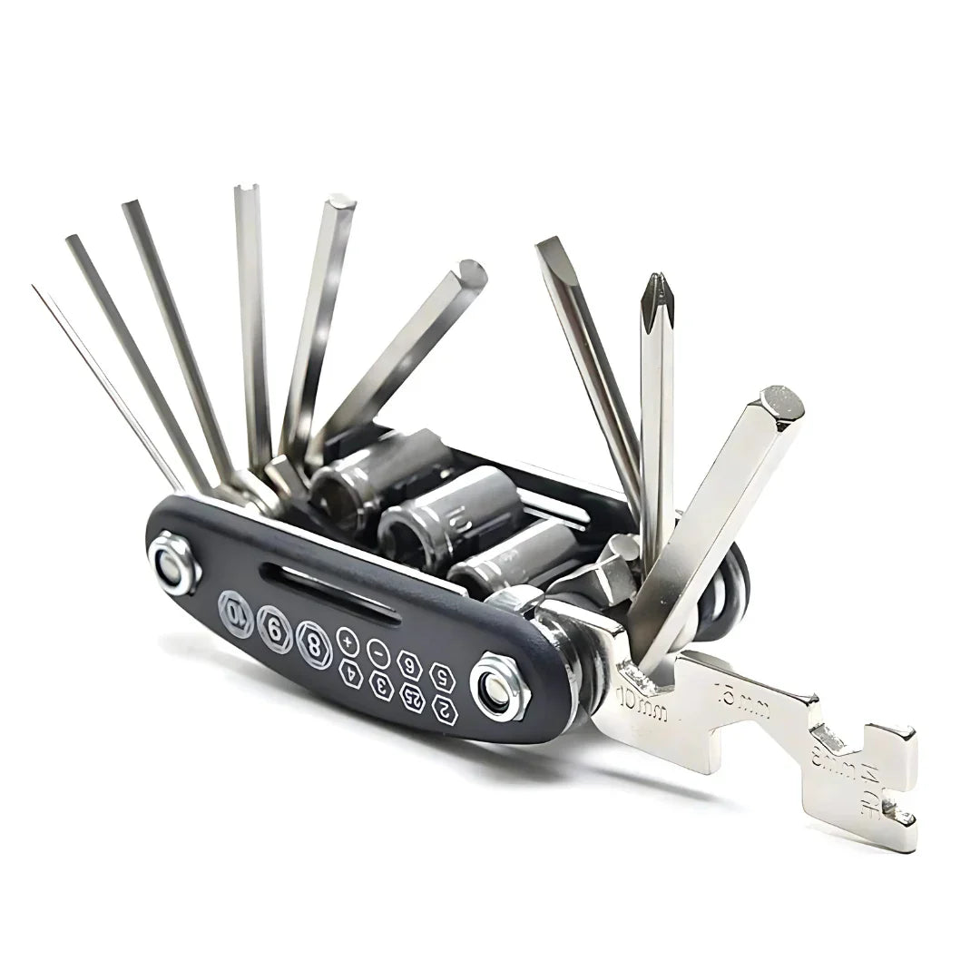 16 in 1 Bike Repair Multi Tool (Carbon Steel)