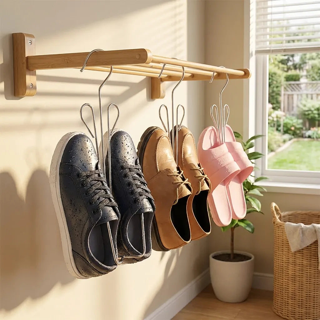 Stainless Steel Shoe Hangers (3-Pack)