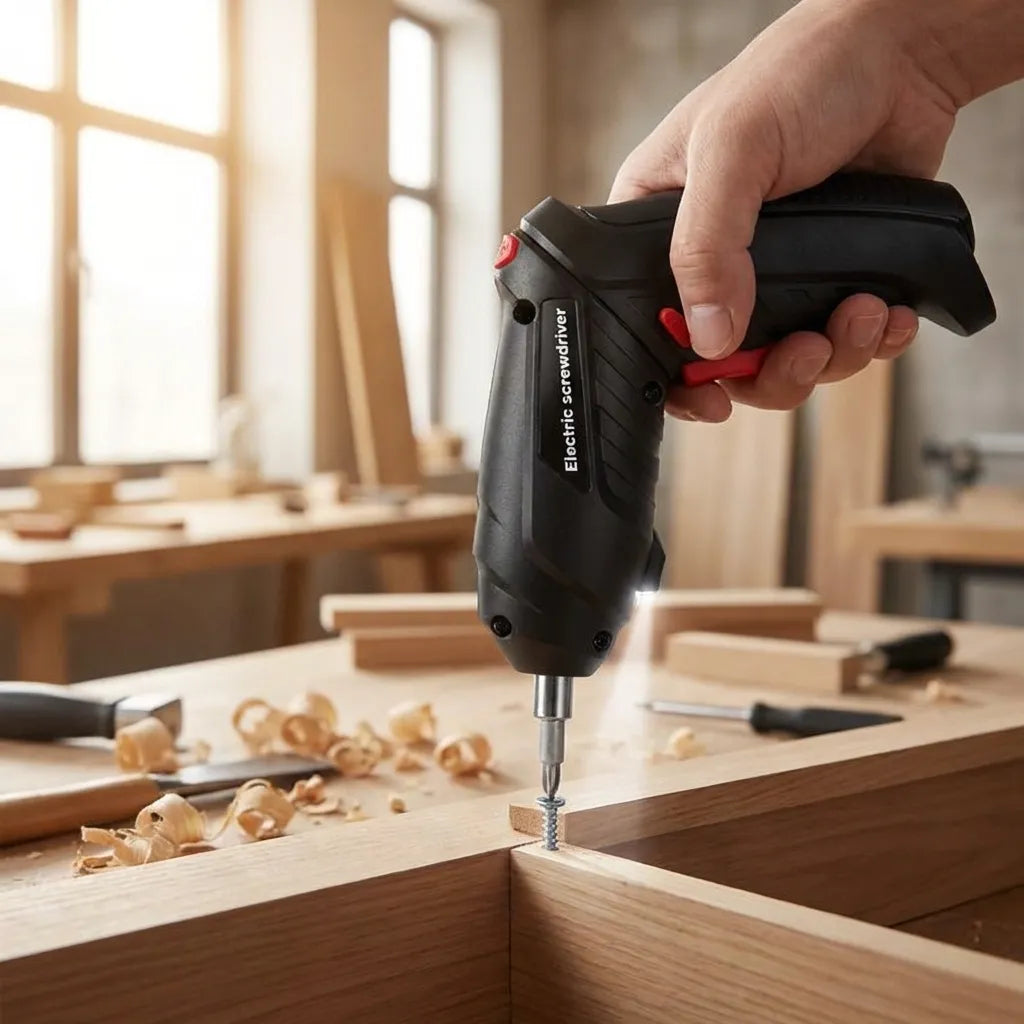 Metal Electric Screwdriver with 47 pcs Screwdriver Bit Set