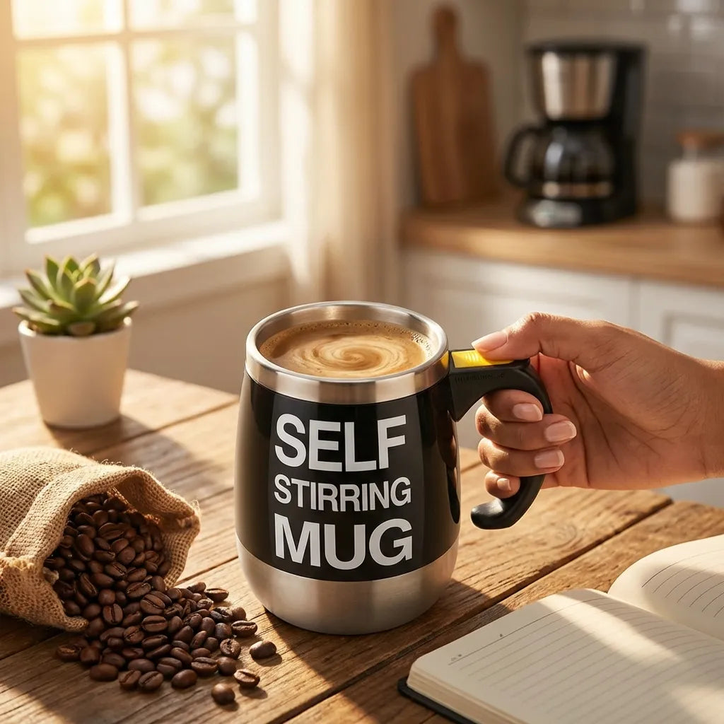 Self Stirring Mug