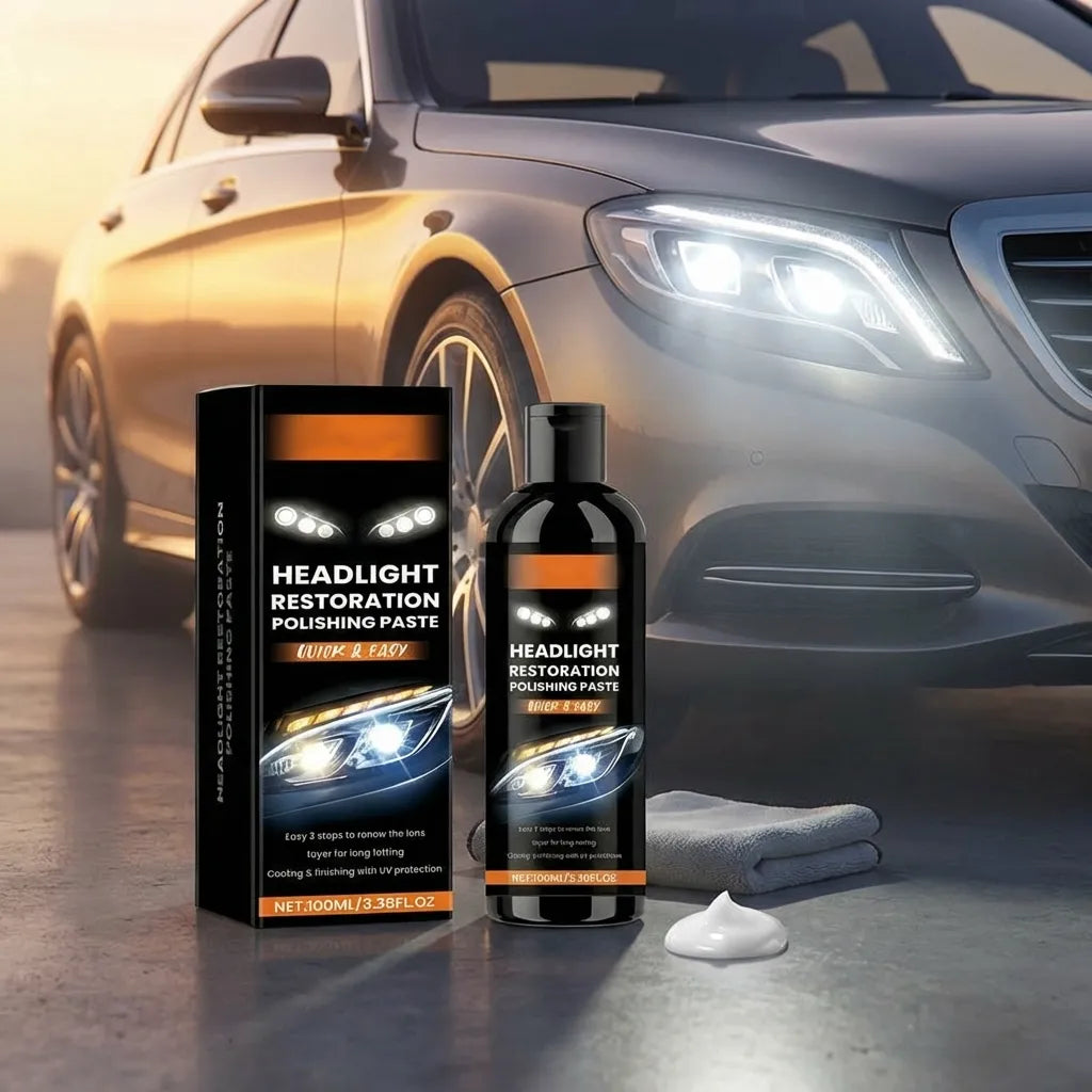 Headlight Polishing Paste – 2 Pack