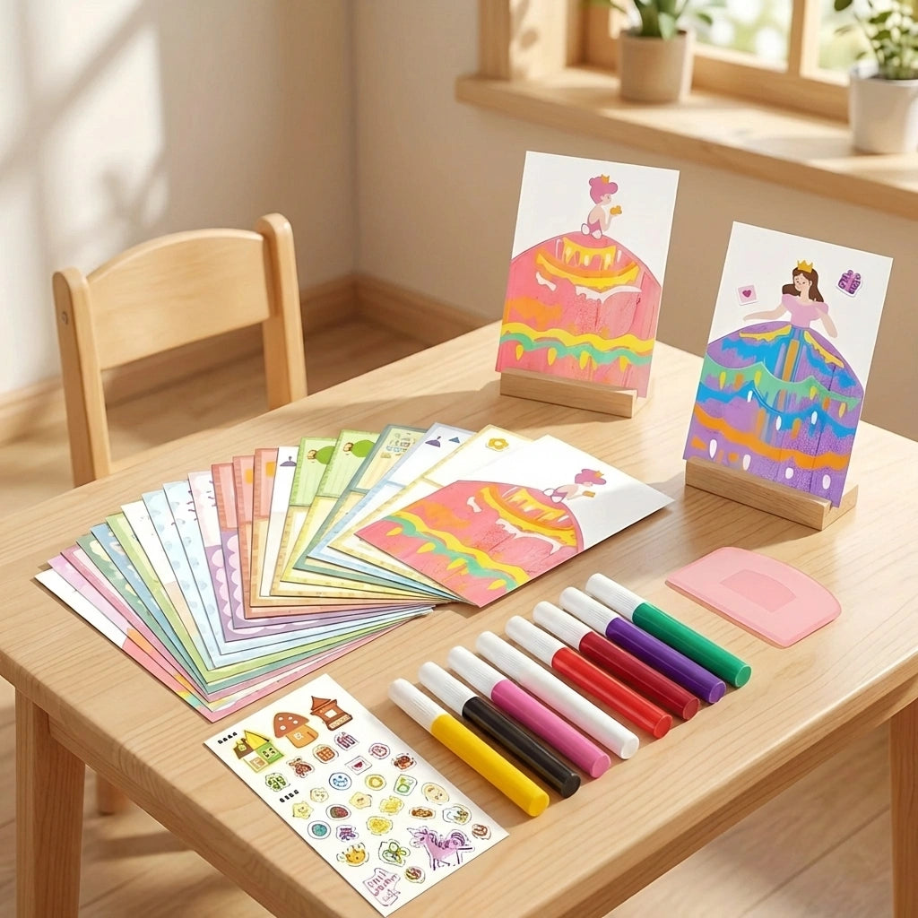 Rainbow Scratch Art Kit