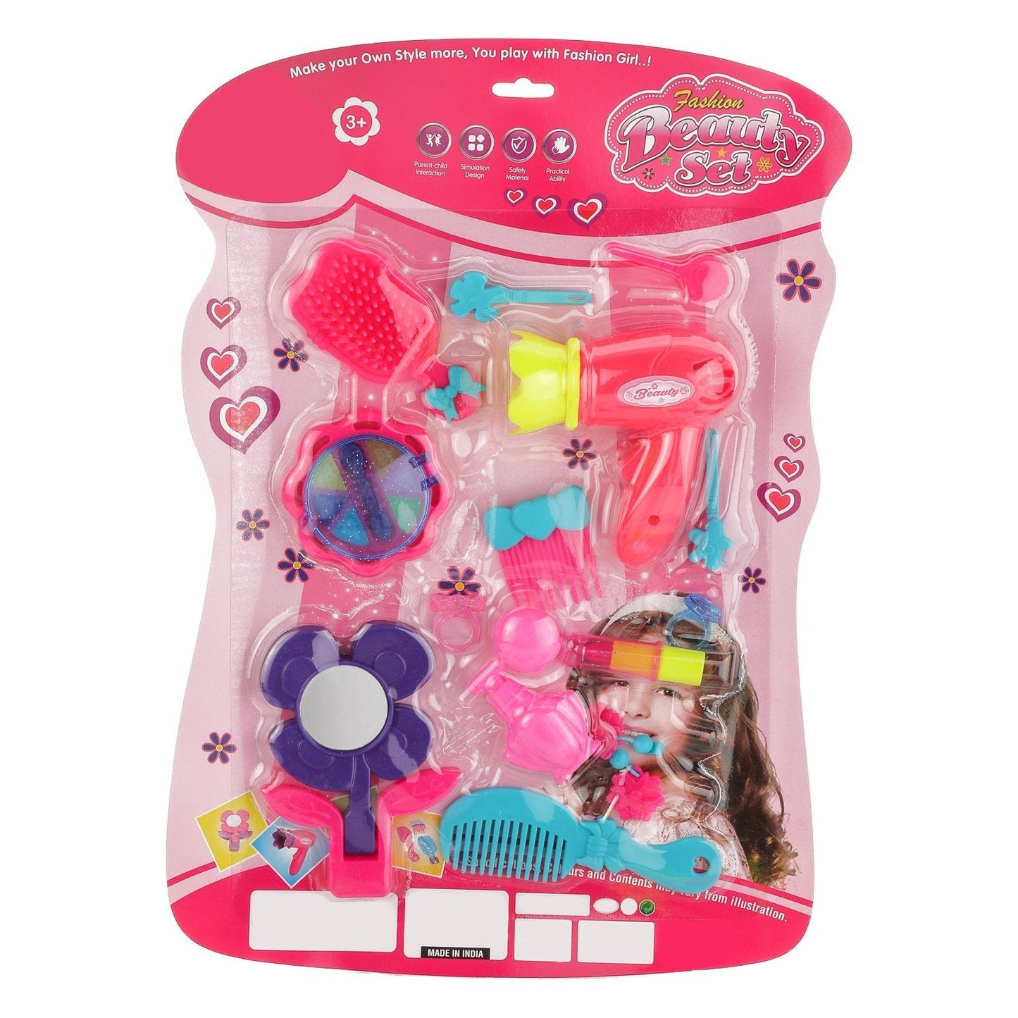 Best 1921 girls bring along beauty suitcase makeup vanity toy (multicolour) - 2025 | fast shipping
