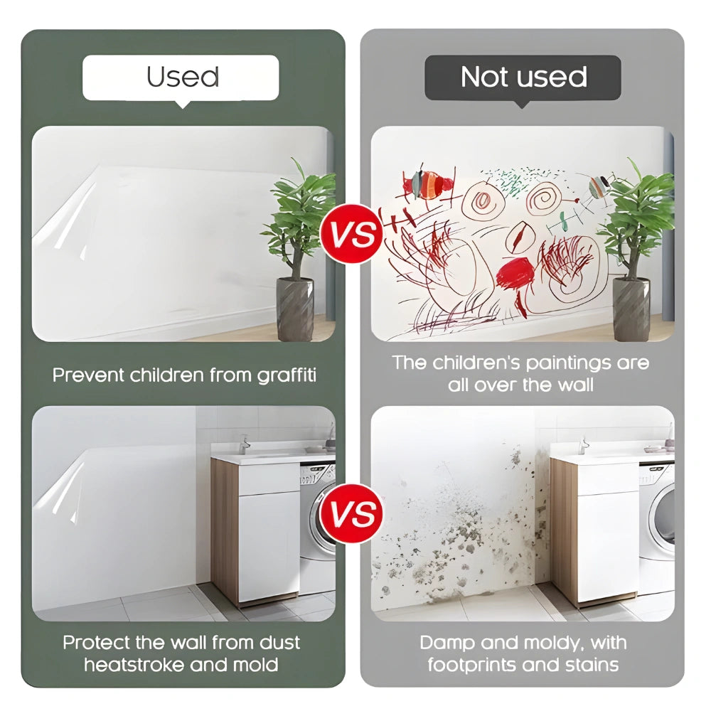 Invisible Self-Adhesive Wall Film