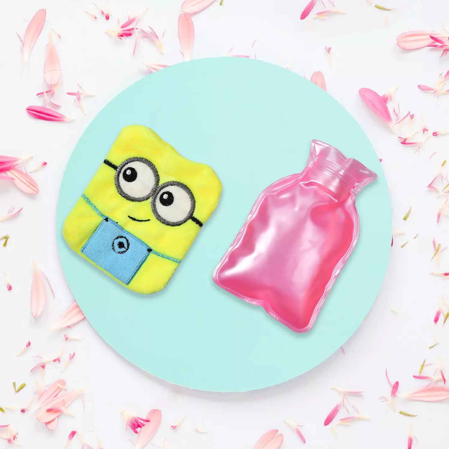 Best 2-eye minions hot water bottle with cover - linens & bedding | 2025 | fast shipping