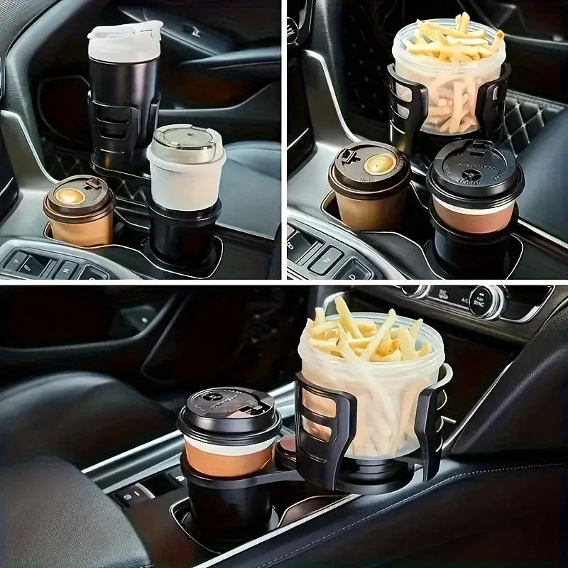 2 in 1 Multifunctional Car Drink Cup Holder Organizer car accessories