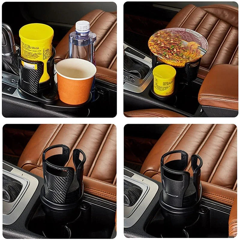 2 in 1 Multifunctional Car Drink Cup Holder Organizer car accessories