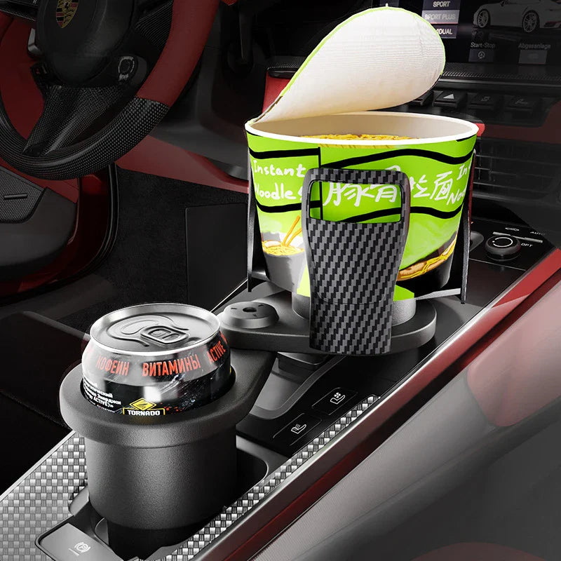2 in 1 Multifunctional Car Drink Cup Holder Organizer car accessories