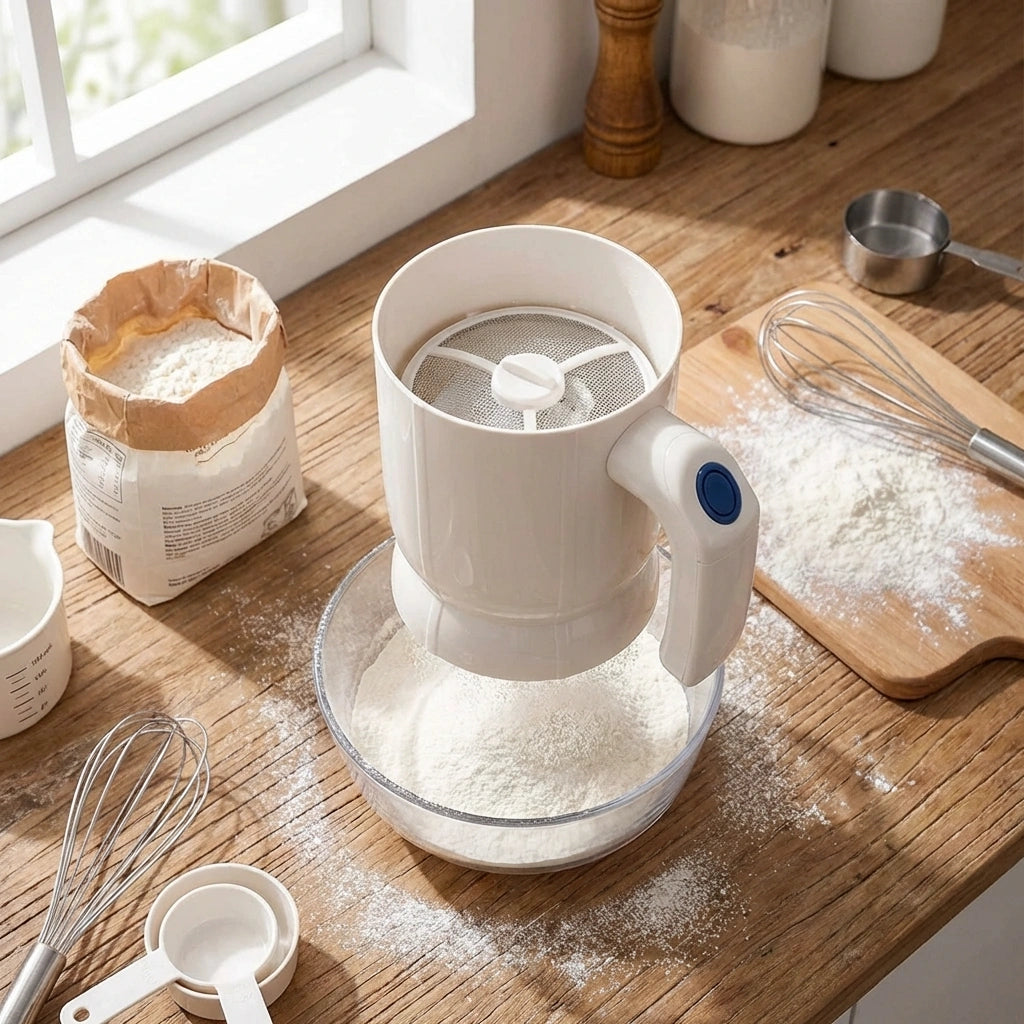 Battery Operated Electric Flour Sifter