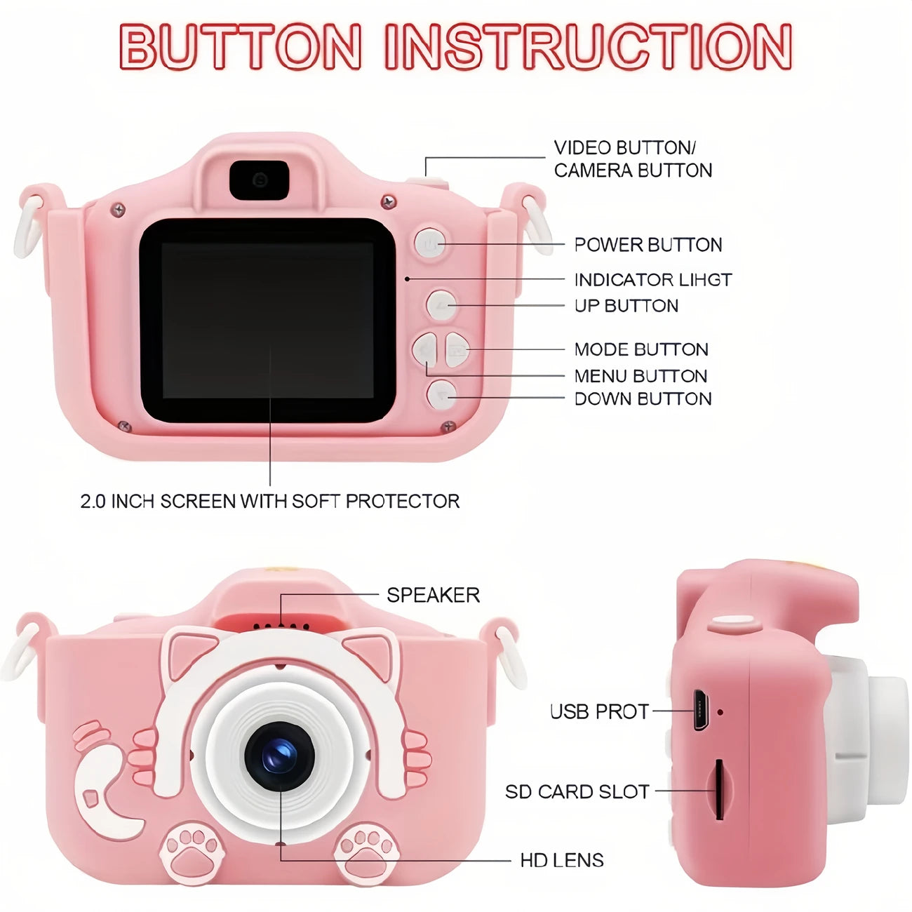 Digital Video Camera for Kids