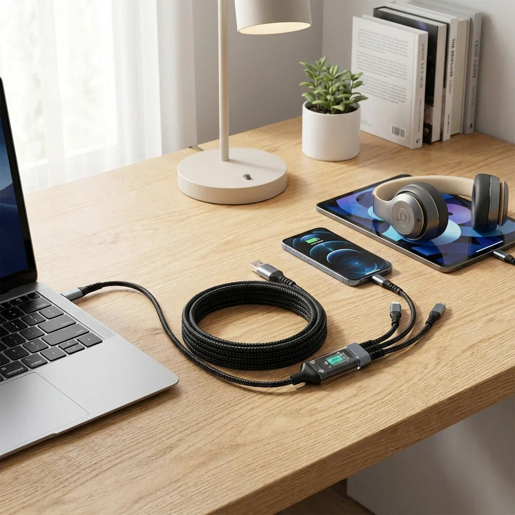 Best 3-in-1 100w super fast charging cable - usb cables | 2026 | shipping