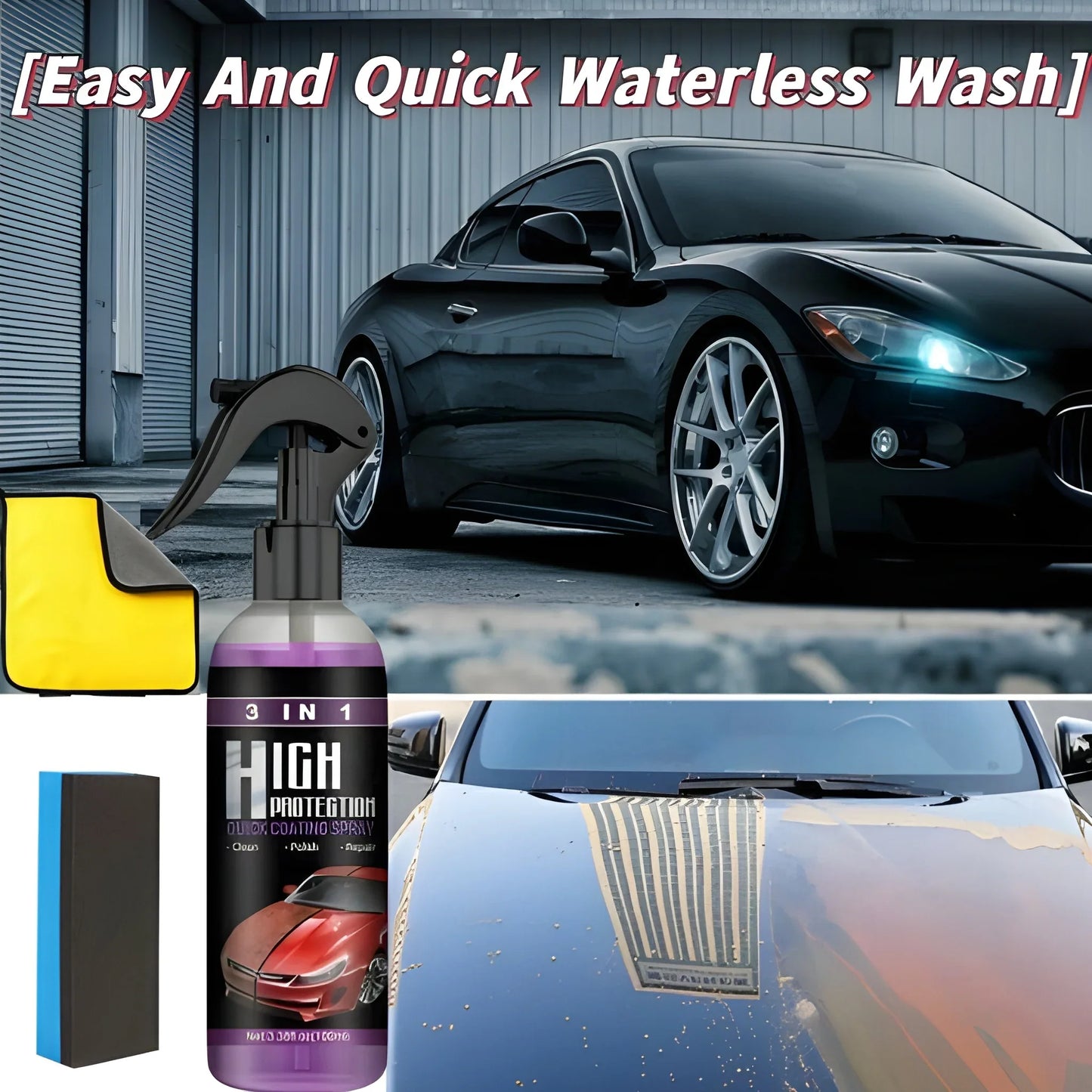 3 in 1 Ceramic Coating Spray