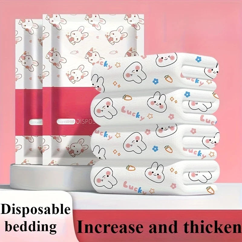 3 in 1 Disposable For Travel Printed Bed Sheet Travel Bags