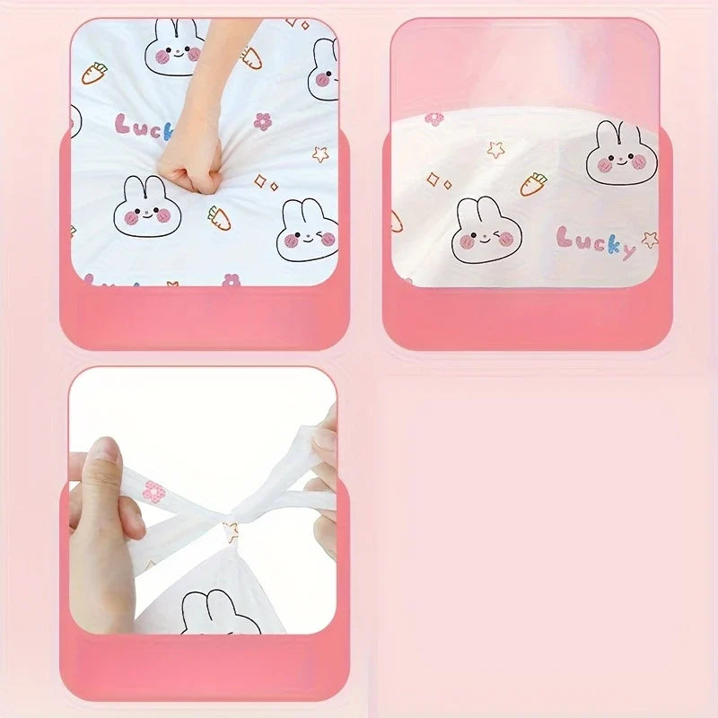 3 in 1 Disposable For Travel Printed Bed Sheet Travel Bags