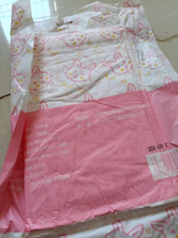 3 in 1 Disposable For Travel Printed Bed Sheet Travel Bags