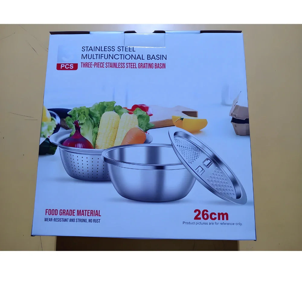 3 in 1 Grater & Colander