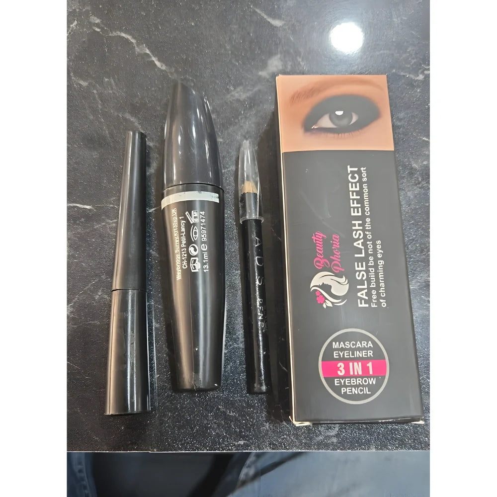 3 in 1 Waterproof Mascara Liner