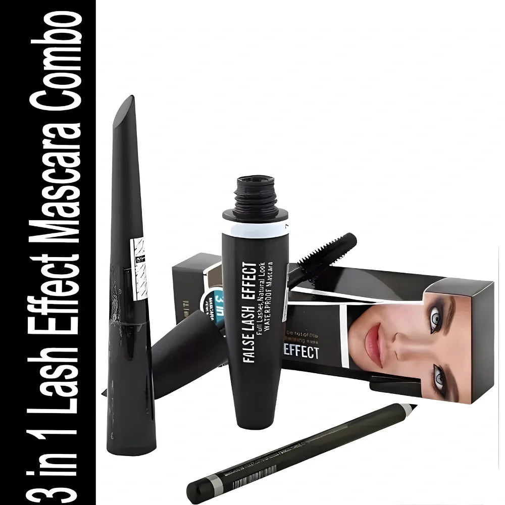 3 in 1 Waterproof Mascara Liner