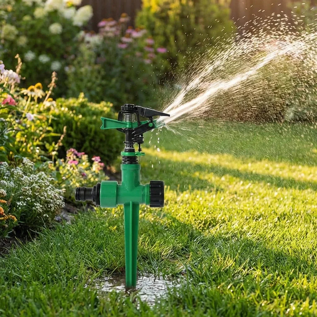 Best 360-degree rotating garden sprinkler - 2026 | fast shipping