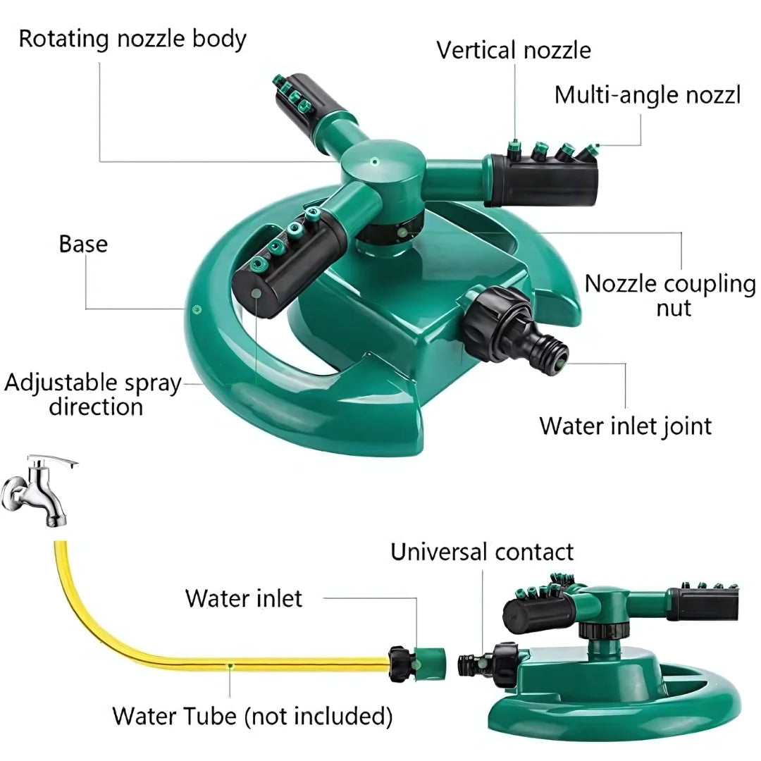 360 Degree Sprayer Head Water Saving Device Water Nozzle