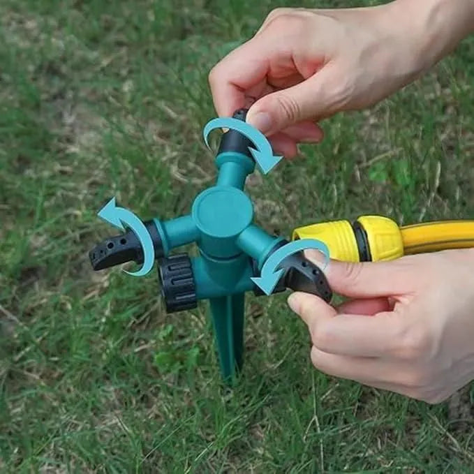 360 Rotating Garden Sprinkler Pack of 2 garden & outdoor