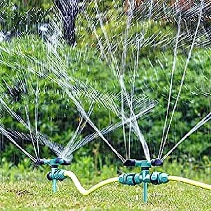 360 Rotating Garden Sprinkler Pack of 2 garden & outdoor