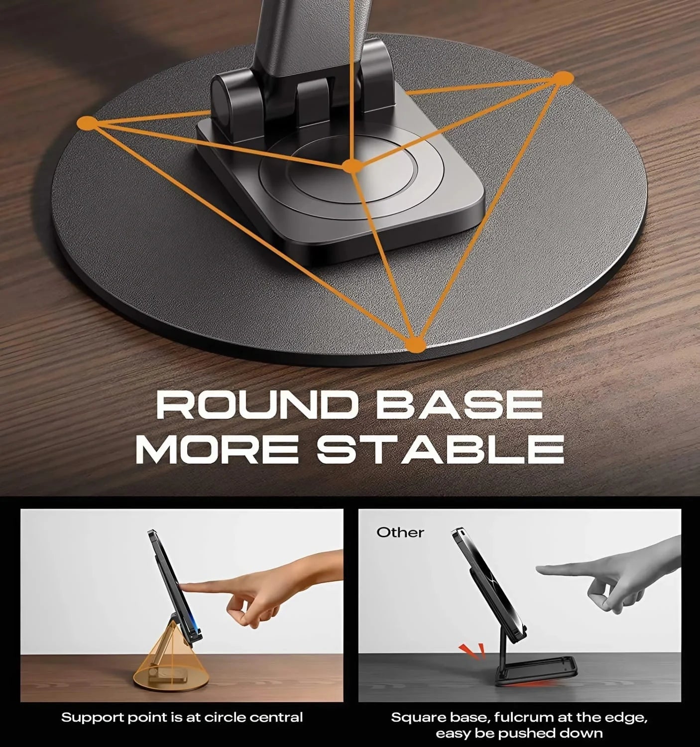 360° Rotating Phone Stand