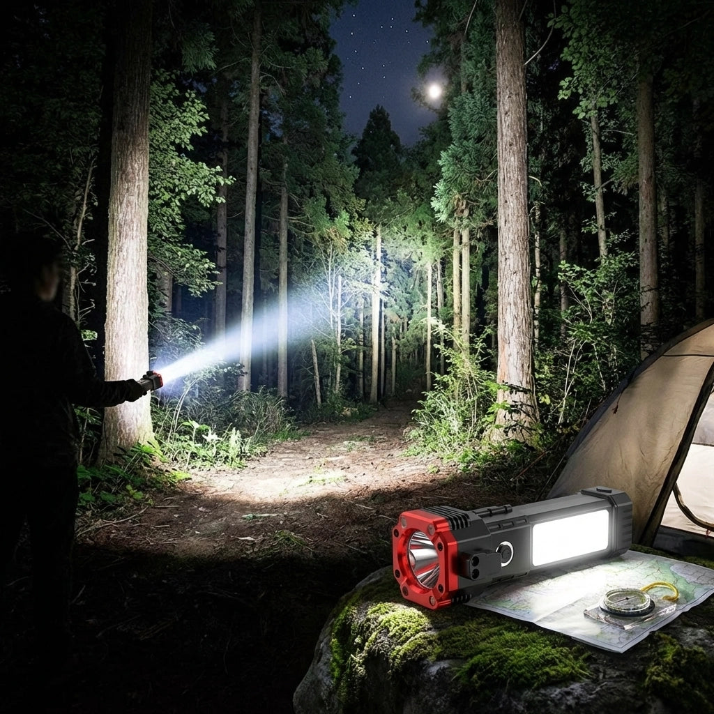Multifunctional Work Portable LED Flashlight