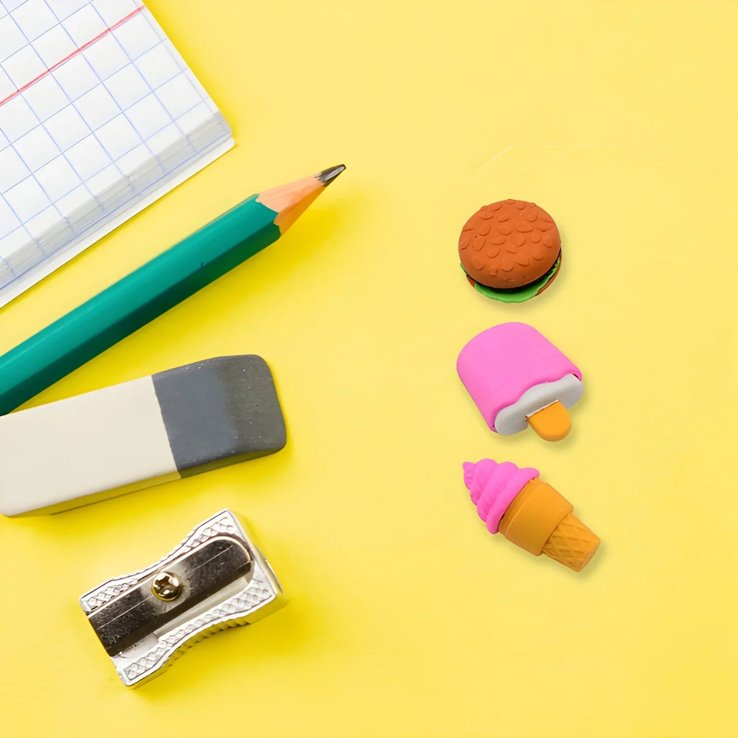 3D Dessert Eraser Set - Stationery