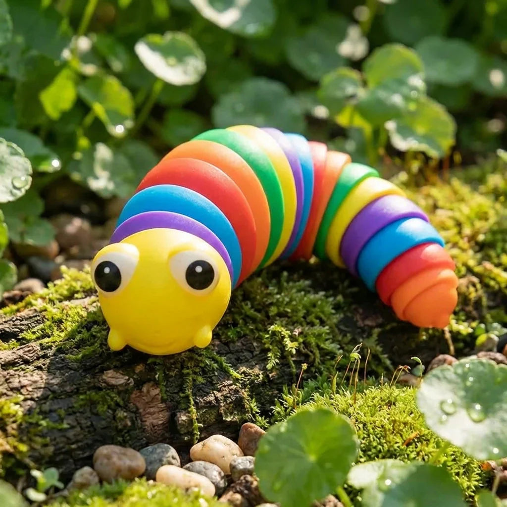 Best 3d rainbow color slug fidget - activity toys | 2026 | fast shipping