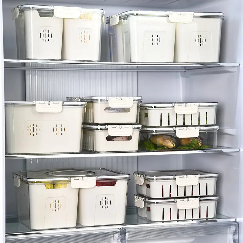 4 Compartment Fridge Storage Home & Kitchen