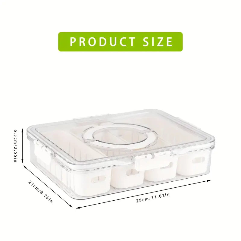 4 Compartment Fridge Storage Home & Kitchen