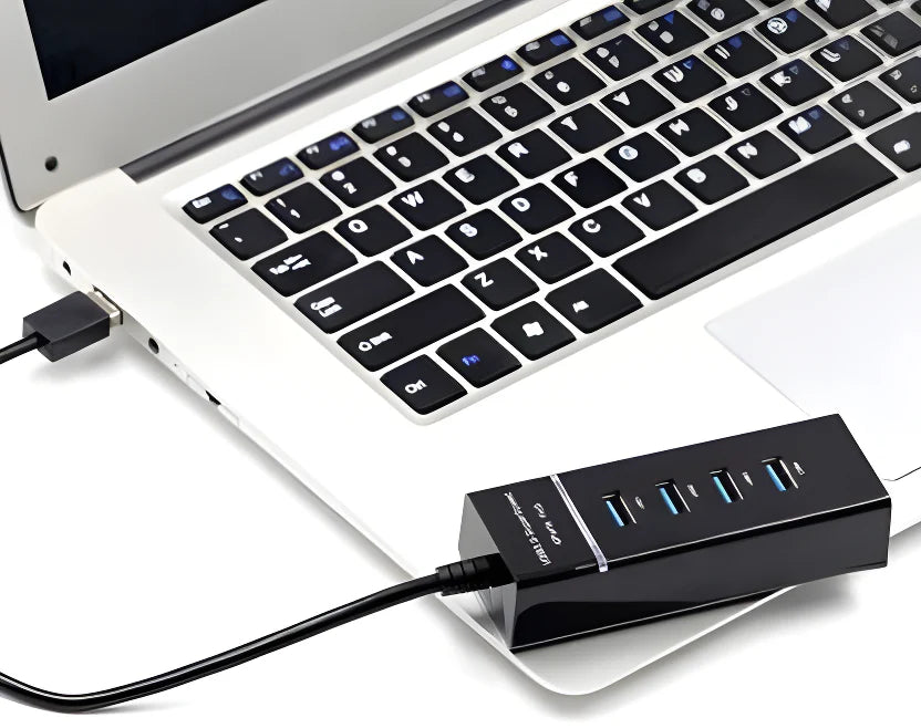 4 Port SuperSpeed USB Hub Electronics