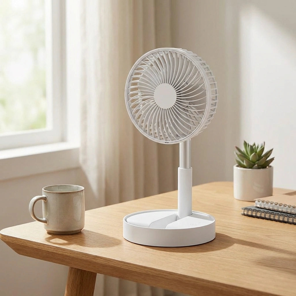 Powerful Rechargeable High Speed Table Desk Fan