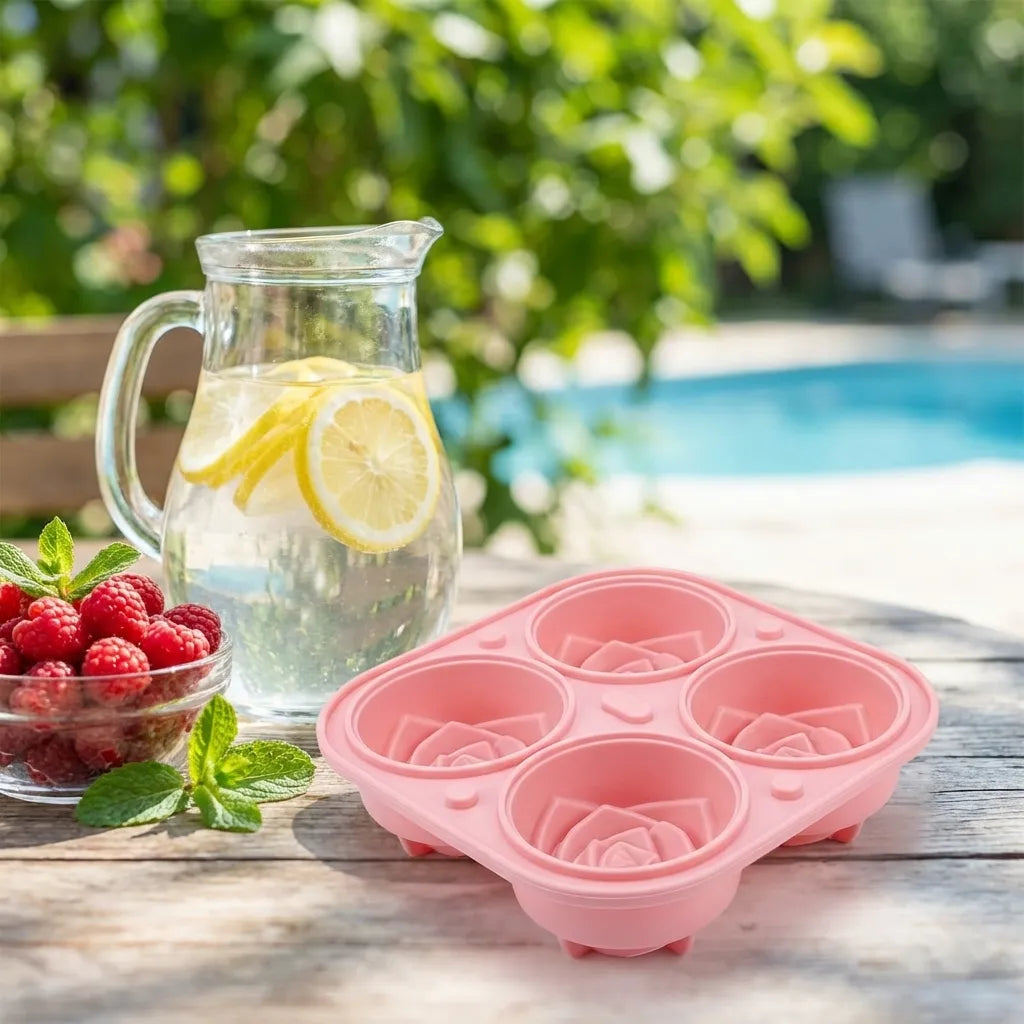 Rose Ice Lattice Mould