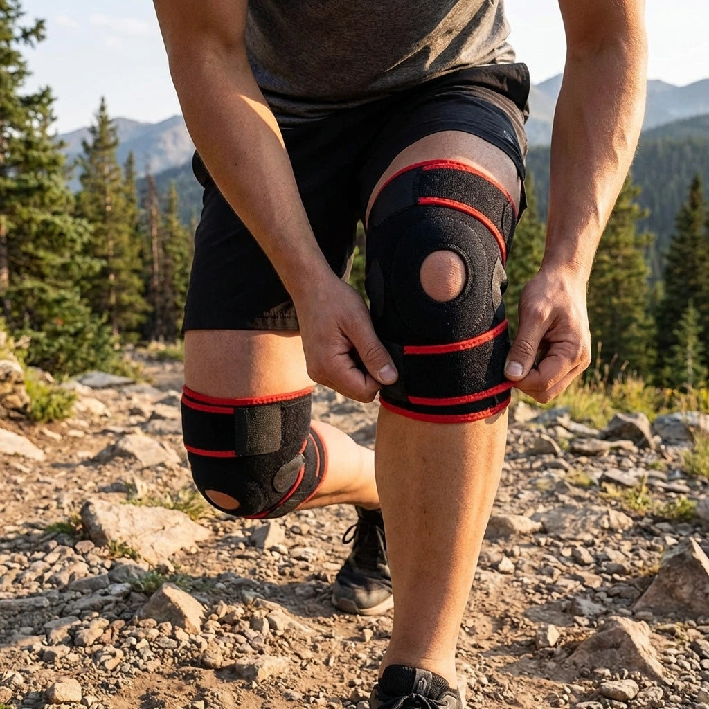 Knee Sleeves (1 Pair) – Soft & Breathable for Daily Comfort