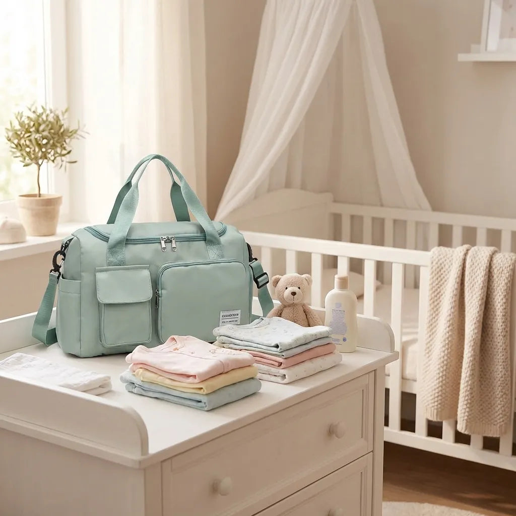 Duffle Bag with Shoe Compartment