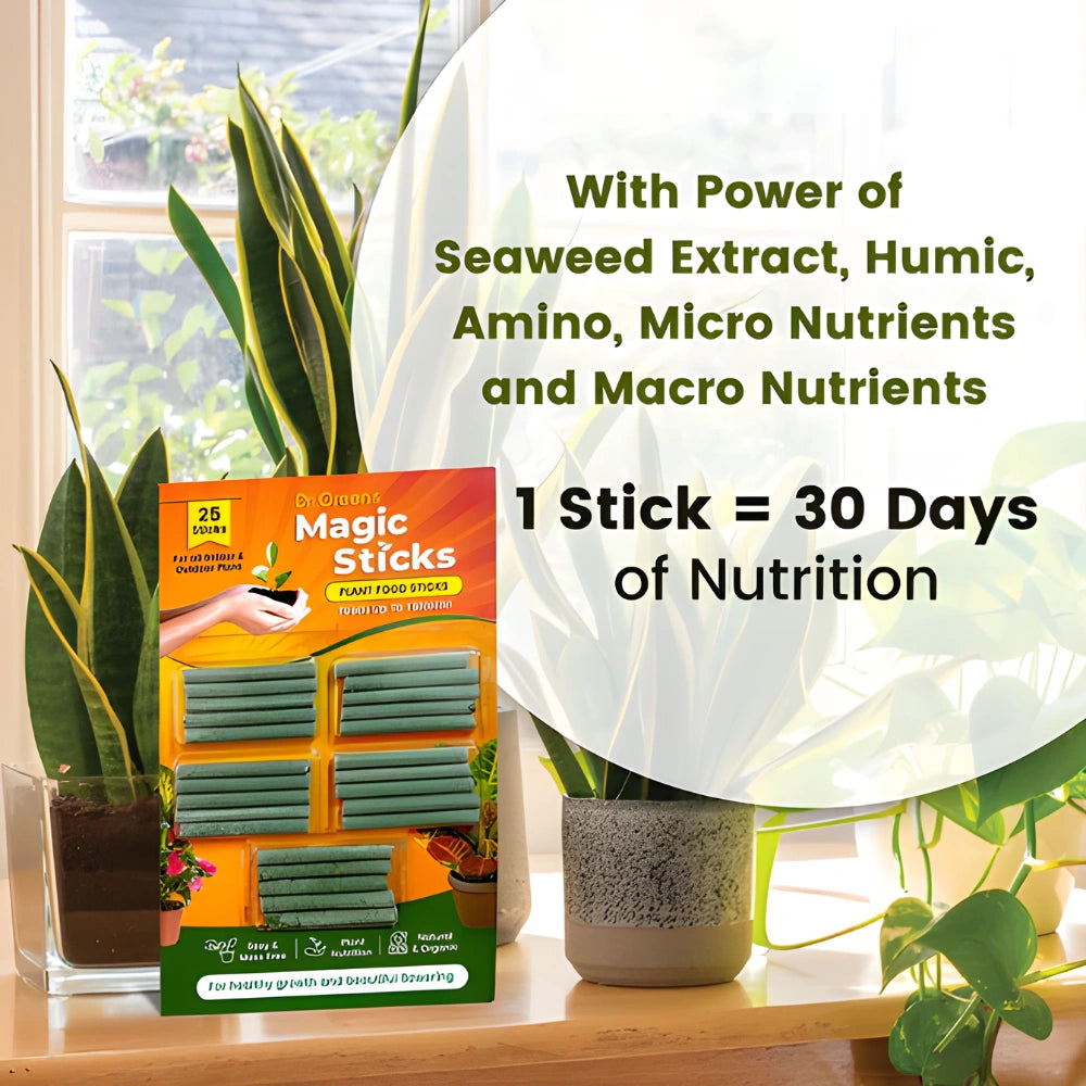Plant Fertilizer Sticks (25-Pack)